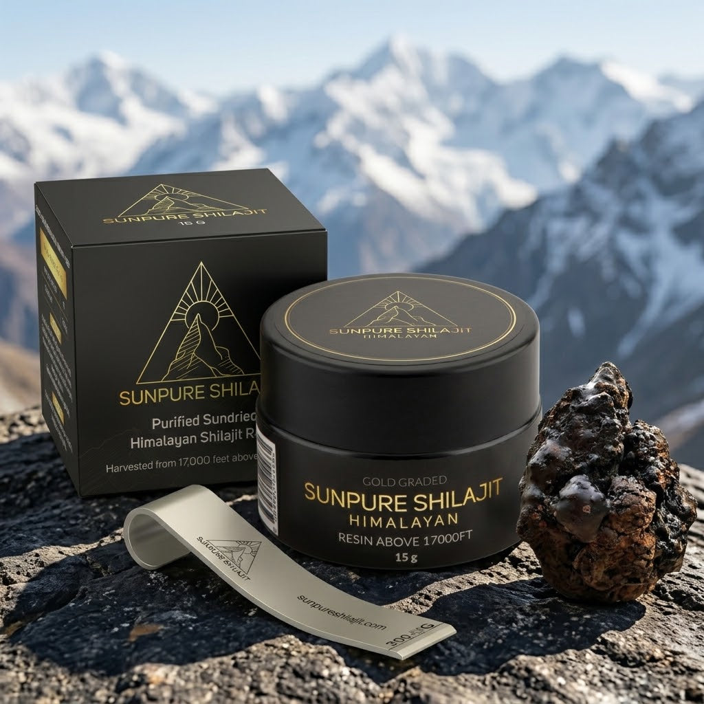 Shilajit Resin – Sundried Himalayan