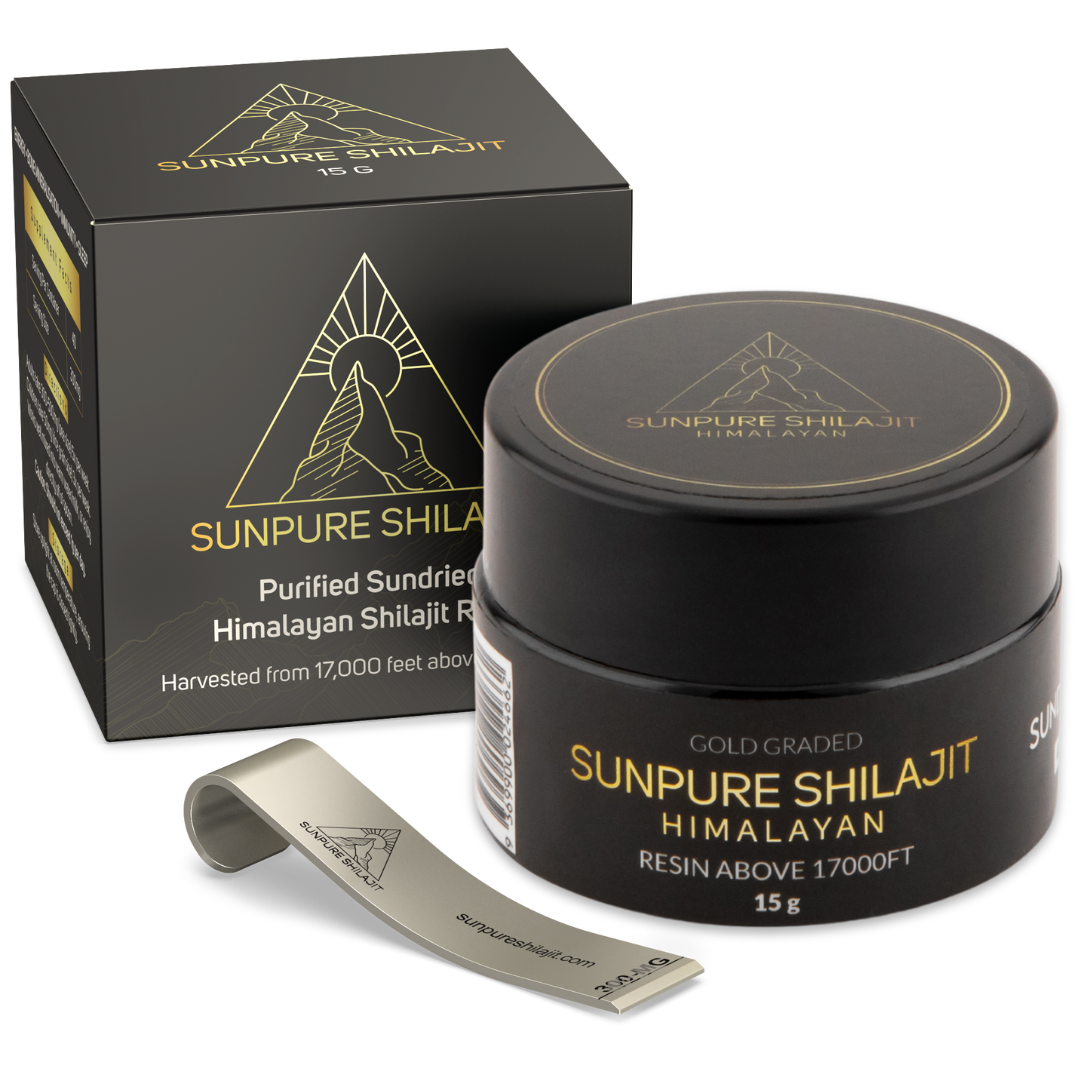 Shilajit Resin, 45-Day Sundried Himalayan