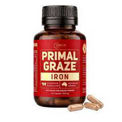 Certified Organic Beef Liver, Spleen & Blood Capsules