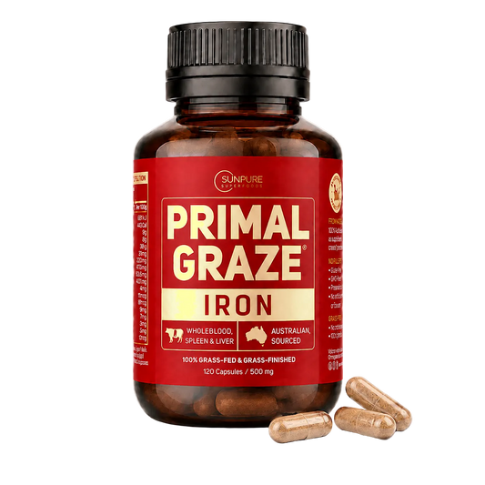Certified Organic Beef Liver, Spleen & Blood Capsules