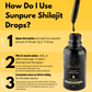 Shilajit Drops, 45-Day Sundried Himalayan 30ml