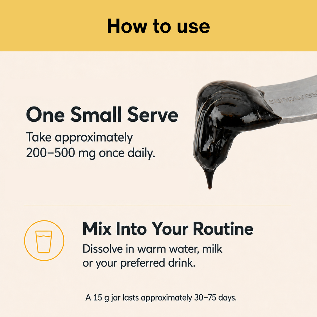 Shilajit Resin – Sundried Himalayan