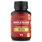 Organic beef whole-blood liver spleen capsules