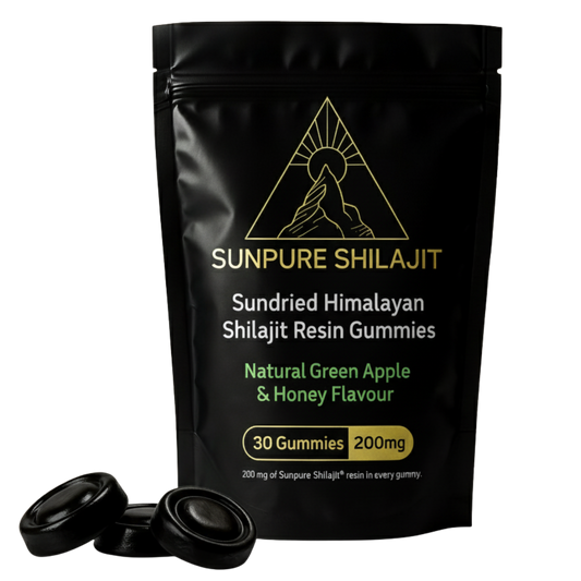 Shilajit Gummies, Sundried Himalayan