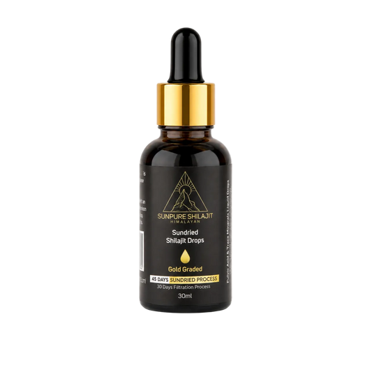 Shilajit Drops – Sundried Himalayan (30ml)