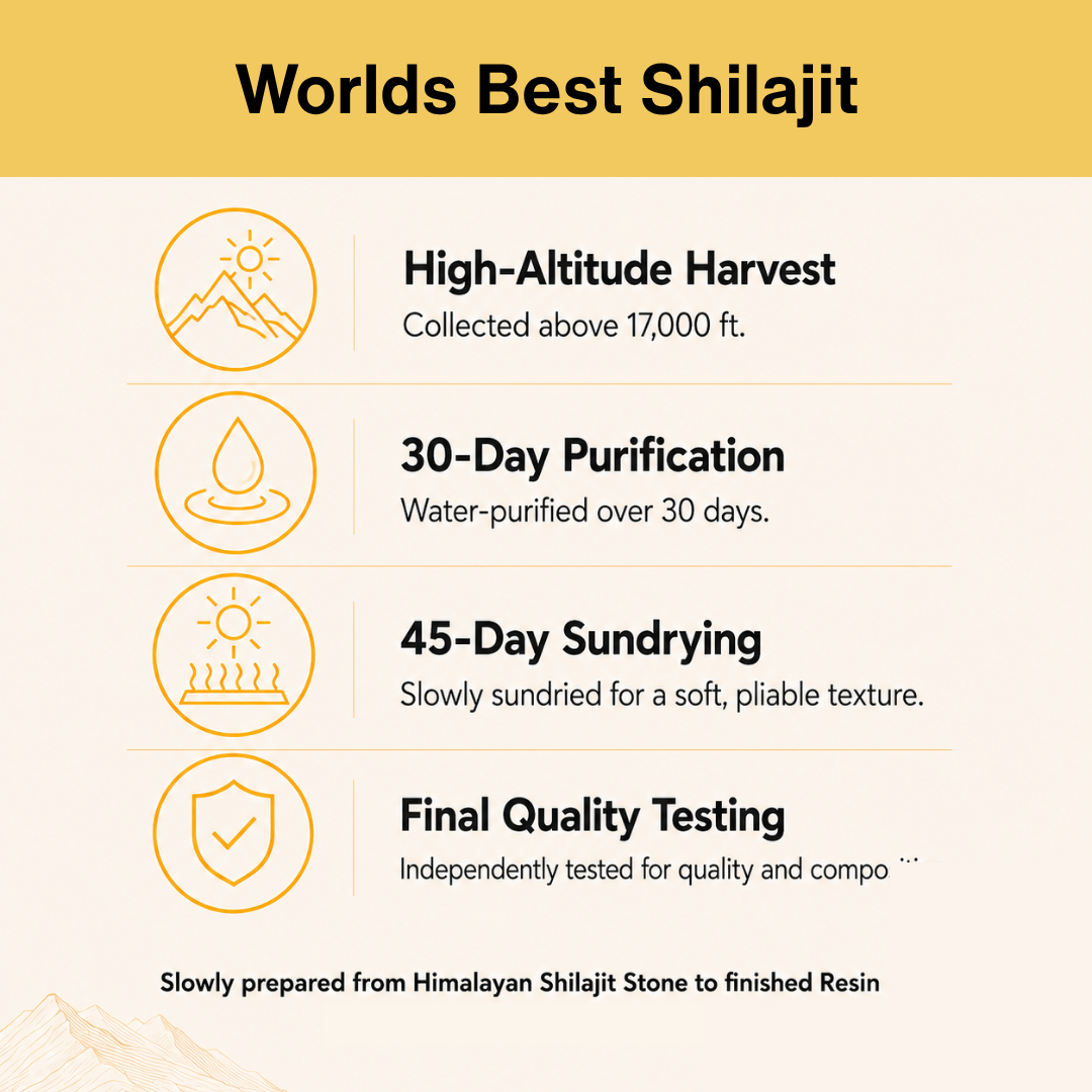 Shilajit Resin – Sundried Himalayan