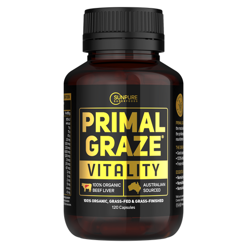 Beef Liver Capsules, Certified Organic Grass Fed