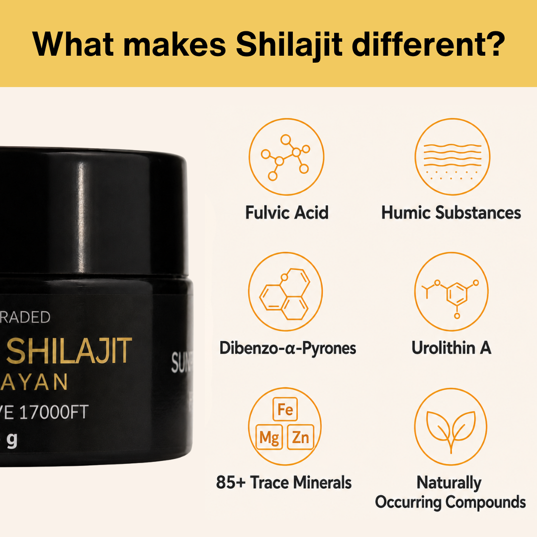 Shilajit Resin – Sundried Himalayan